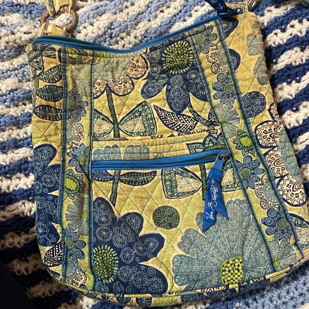 Vera Bradley Doodle Daisy Crossbody Purse